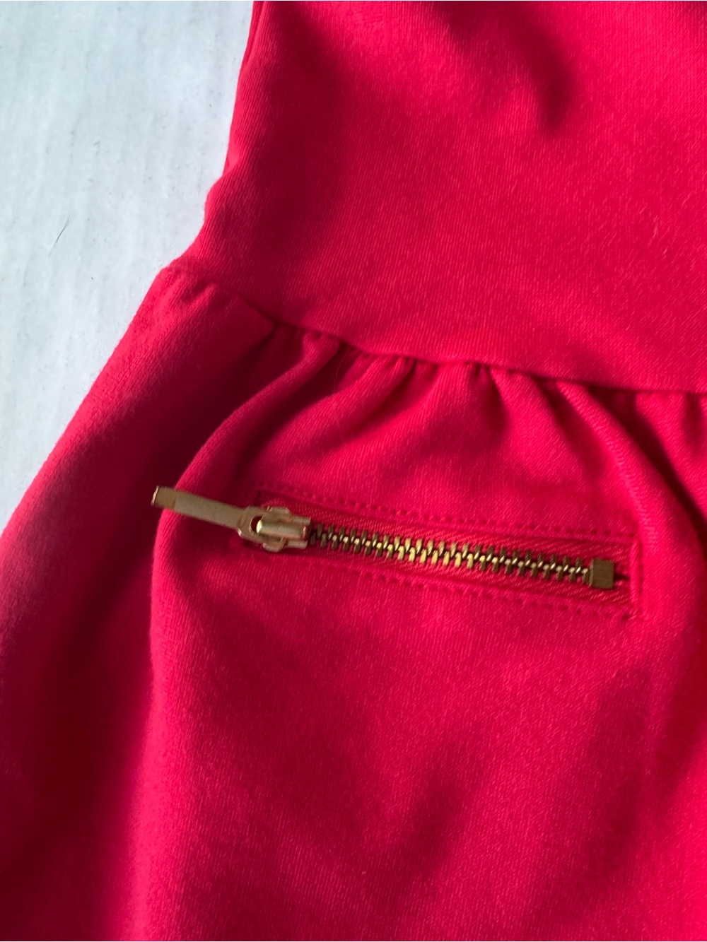 Janie and Jack The Ponte Café Dress in True Red Size 4Y - Picture 9 of 15
